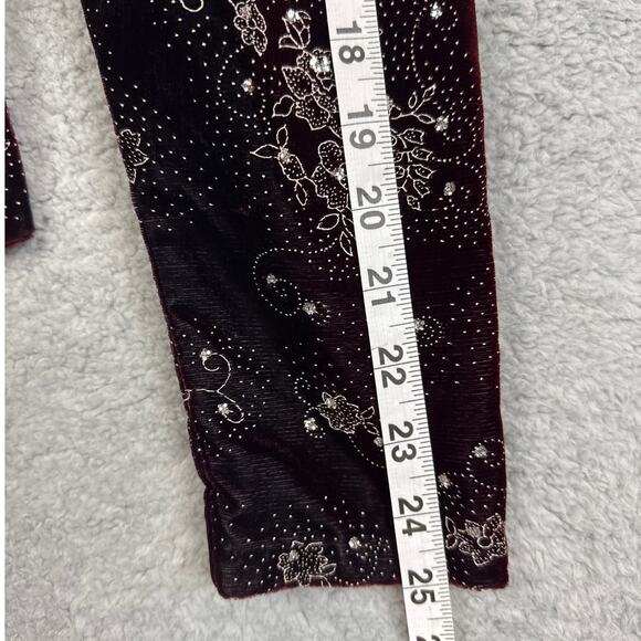 Vintage Scott McClintock Velvet Jacket Beaded Whimsical Embroidered Size 4 Y2K - Picture 7 of 11
